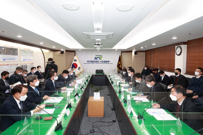 전국 건설현장 안전점검 회의 - 포토이미지