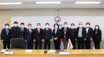 윤성원 1차관, 몽골 건설도시개발부 차관 면담 - 포토이미지