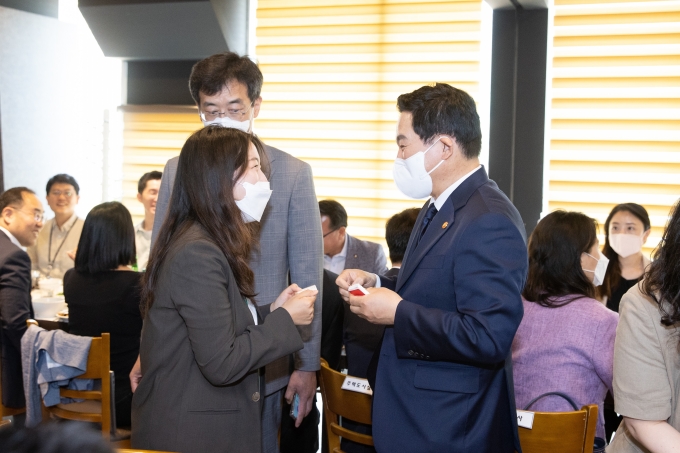 원희룡 장관, 기자간담회 - 포토이미지