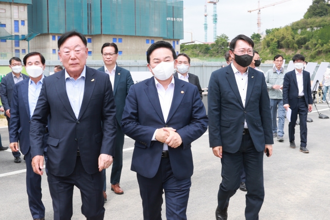 건설자재 공급망 점검회의 - 포토이미지