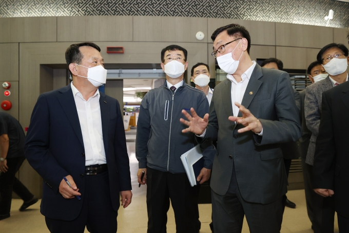 어명소 제2차관 구로 철도교통관제센터 방문 - 포토이미지