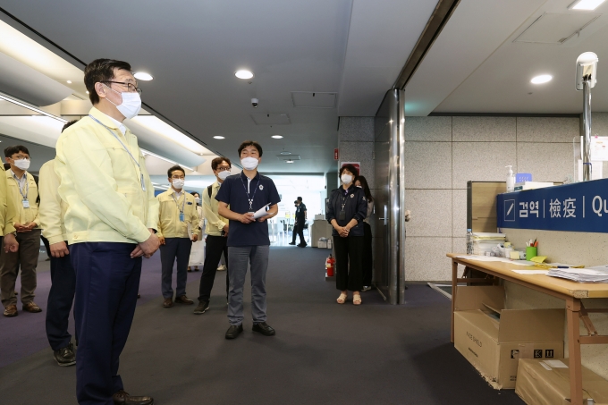 제2차관 인천국제공항 현장점검 - 포토이미지