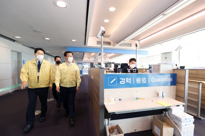 제2차관 인천국제공항 현장점검 - 포토이미지