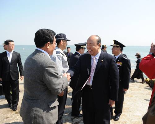 연평도항 확장 기공식 - 포토이미지