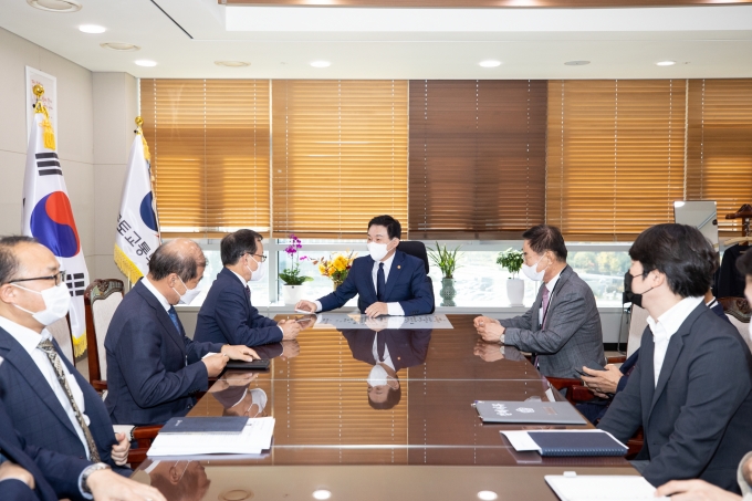 법인개인택시업계 간담회 - 포토이미지