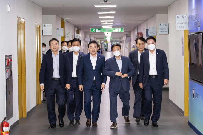 1기 신도시 정비 지자체장 간담회 - 포토이미지