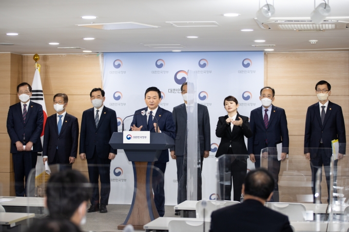 화물연대 집단운송거부 관련 브리핑 - 포토이미지