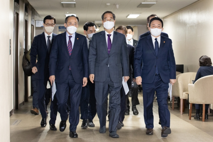 화물연대 집단운송거부 관련 브리핑 - 포토이미지