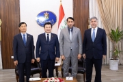 Meetings in Iraq with Minister of Trade, Deputy Minister of Transport, and Secretary-General of the Iraqi Cabinet Secretariat