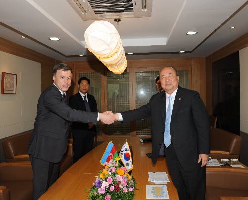 아제르바이잔 환경천연부장관 접견
