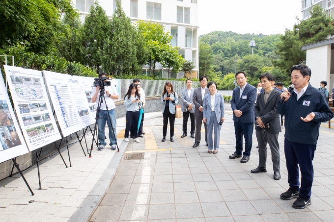 우기대비 공동주택 현장점검 - 포토이미지