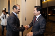 카타르 에너지 국무장관 면담