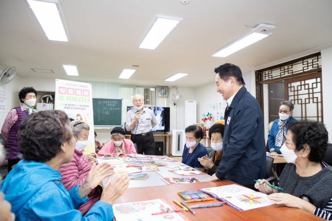 영구임대단지 주거복지사 배치현장방문 - 포토이미지