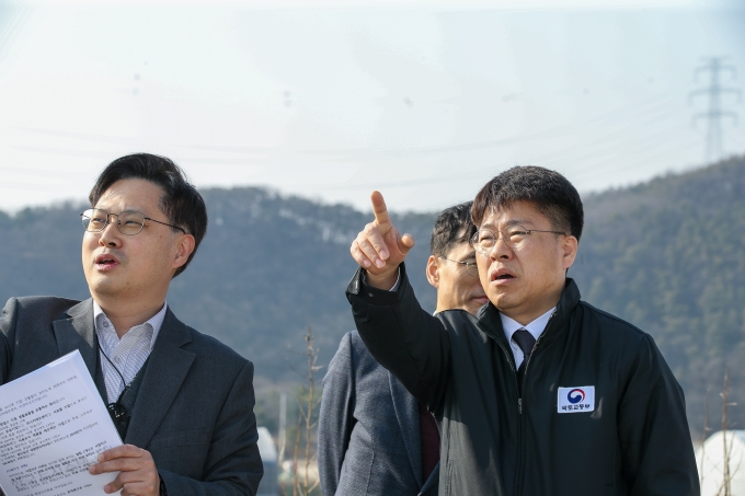 진현환 1차관, 용인 반도체 국가산단 후보지 현장점검 - 포토이미지