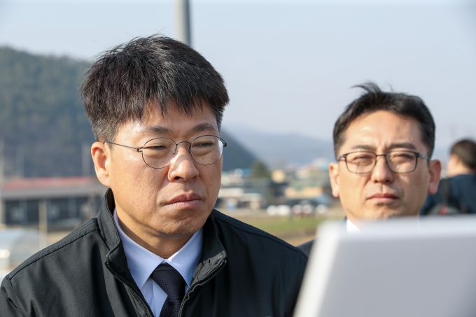 진현환 1차관, 용인 반도체 국가산단 후보지 현장점검