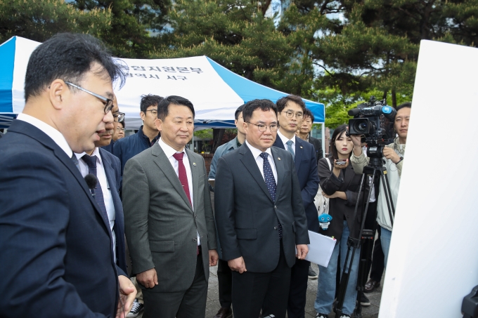 충청권 광역급행철도 현장점검 - 포토이미지