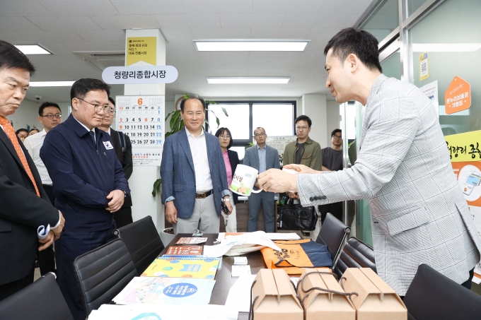 우리시장 빠른배송 서비스 현장점검 - 포토이미지