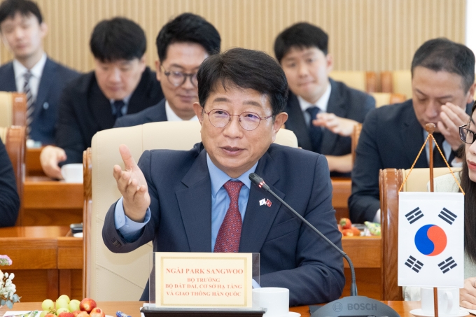 베트남 건설부 장관 면담 및 철도협력 MOU 체결식 - 포토이미지