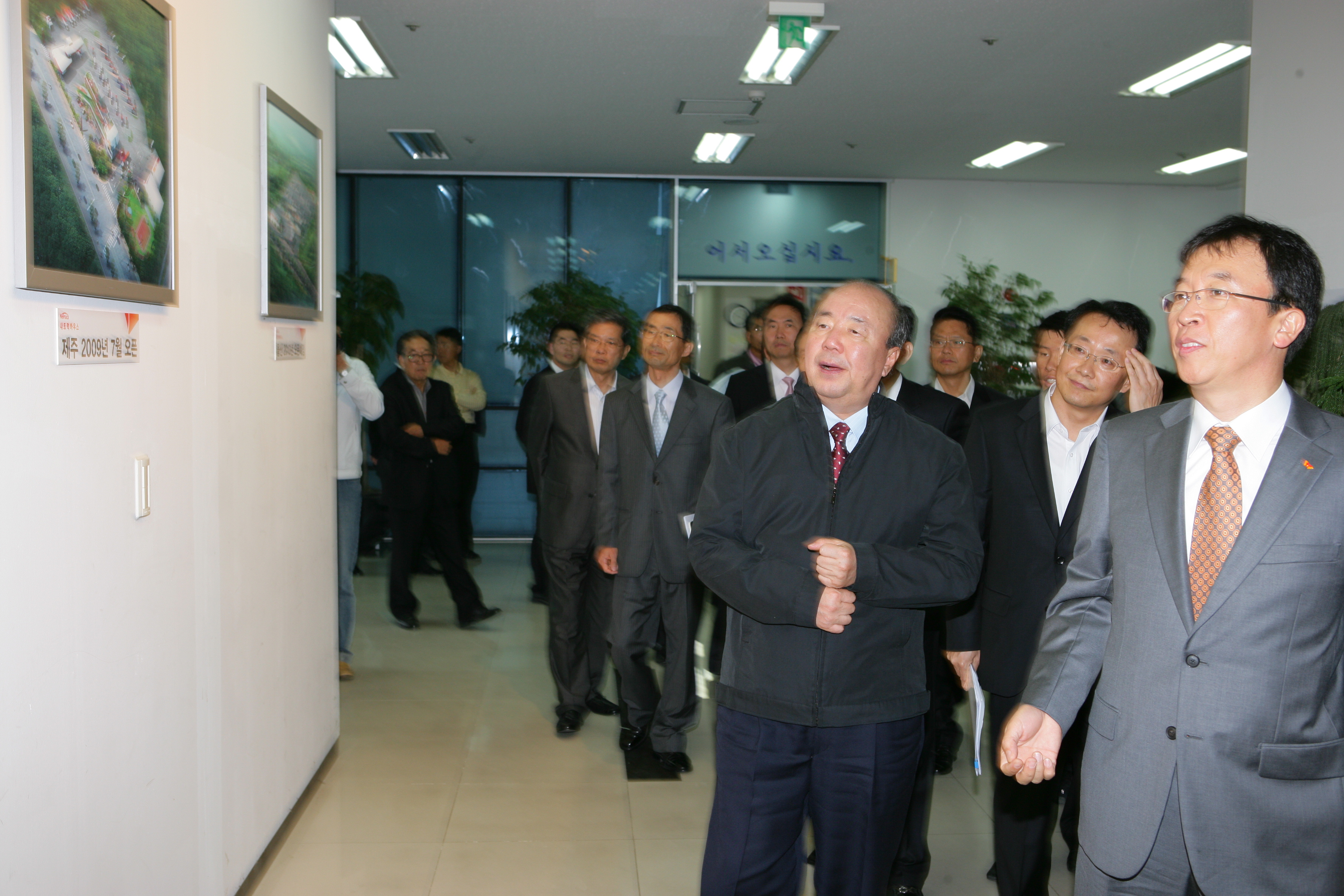 인천항 화물자동차 전용휴게소 방문 - 포토이미지