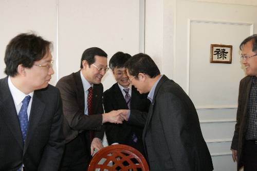한국노총 위원장과 대의원 면담 (2007.03.15)
