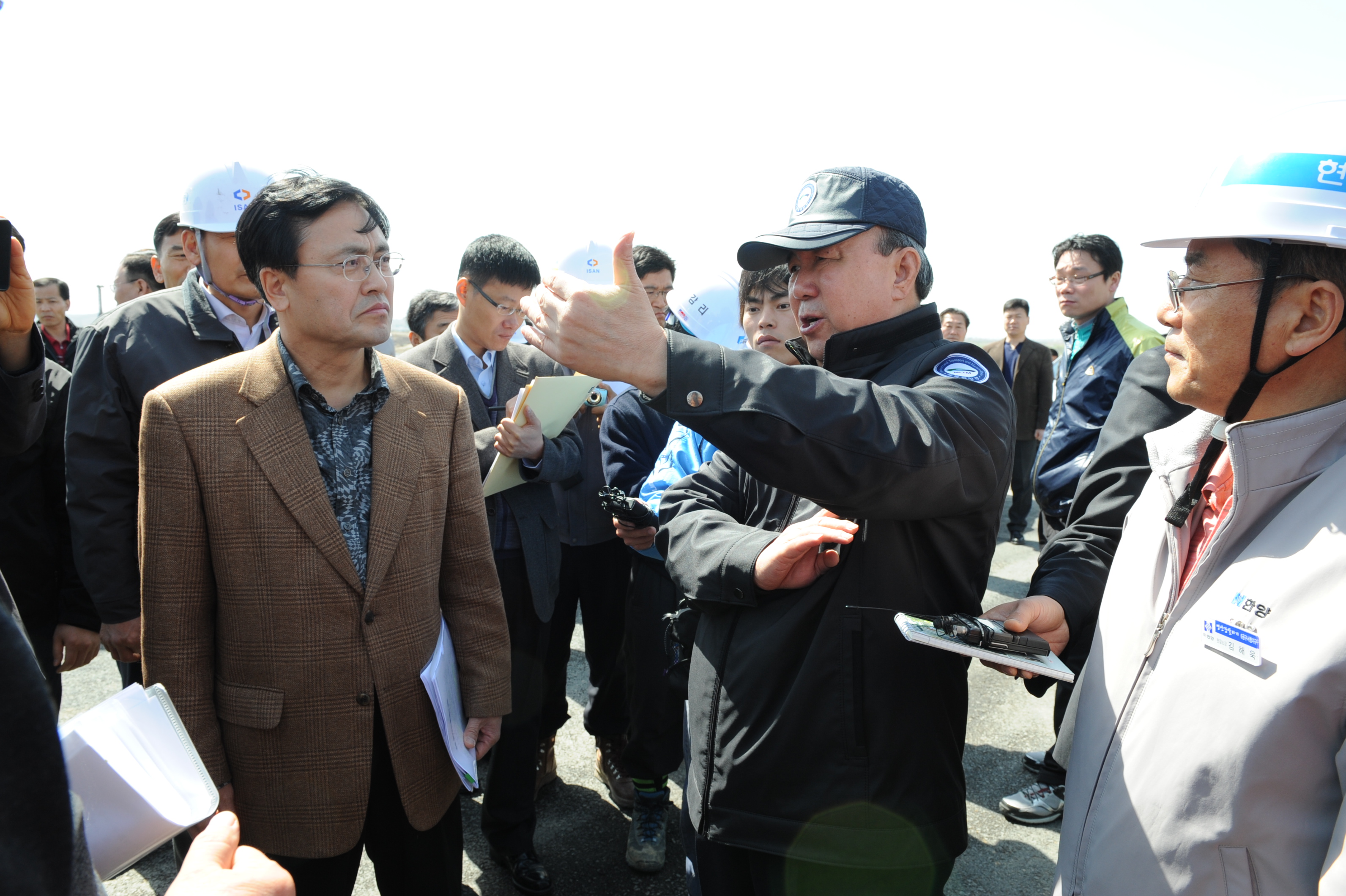 제8차 4대강 살리기 현장점검회의 (영산강 승촌보) - 포토이미지