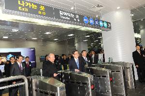 인천공항철도 2단계 개통식