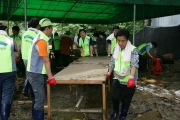 집중호우 피해지역 자원봉사