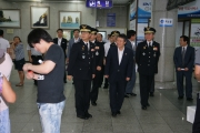 인천해양경찰청,인천해양경찰서 전용부두,해상교통관제센터 순시