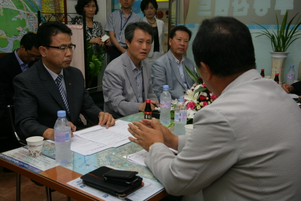 개포동 부동산중개사무소 중개업자와 면담 - 포토이미지