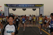 아라뱃길 물길연결기념 마라톤대회 개최
