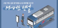 [카드뉴스] 고양 가좌동, 김포 장기본동 지역! M-버스 신설
