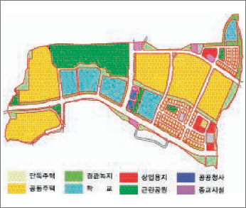 군포 부곡지구 토지이용