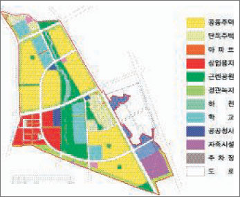 광명 소하지구 토지이용