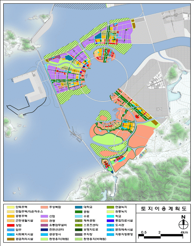 복합도시용지의 토지이용계획