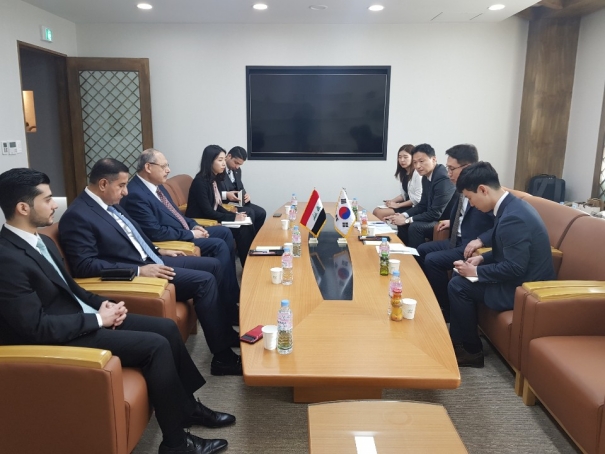 Vice Minister Park Sun-ho, willing to cooperate in reconstruction of Iraq 포토이미지