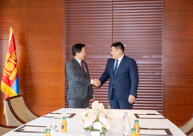 Solidifying Cooperation between Korea and Mongolia 포토이미지