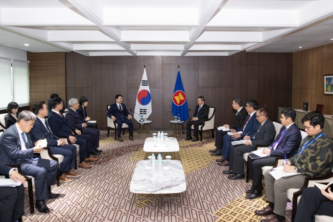 One Team Korea on the Walk of High-level Meetings with Indonesia and ASEAN 포토이미지