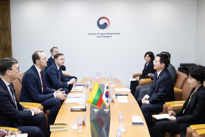 Strengthening Cooperation on Transportation Infrastructure between S. Korea and Rep. of Lithuania 포토이미지