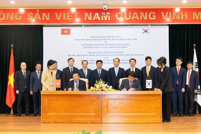 MOU Signed for Railway Cooperation between Korea and Vietnam 포토이미지