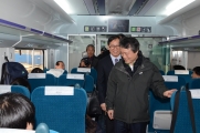 경춘선 ITX-청춘 열차 시승 및 차내 시설점검