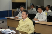 태풍 볼라벤 대비 한강홍수통제소 방문