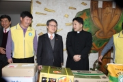 노인요양시설 전의요셉의 집을 방문한 권도엽 장관