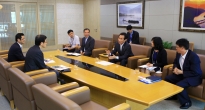 태국 왕립대학교 부총장을 접견하는 여형구 제2차관