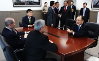 벤 브라가 세계 물위원회 위원장과의 면담