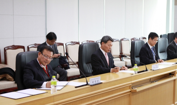 글로벌인프라펀드 공동조성을 위한 업무협약식 - 포토이미지