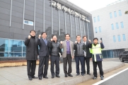 인천공항 특별수송상황실을 방문한 여형구 차관