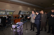 인천공항 특별수송상황실을 방문한 여형구 차관