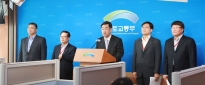 브리핑하는 맹성규 교통물류실장