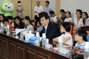 서승환 장관, 어린이기자단 초청 간담회 개최