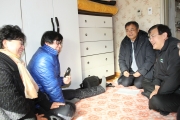 서승환 장관, 자동차사고 피해 매입임대주택 가정 방문